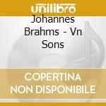 Johannes Brahms - Vn Sons cd