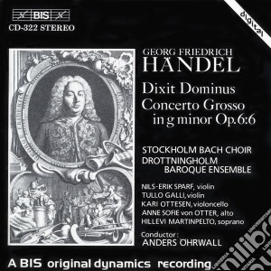 Georg Friedrich Handel - Dixit Dominus And Concerto Grosso cd musicale di Georg Friedrich Handel