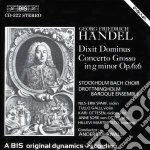 Georg Friedrich Handel - Dixit Dominus And Concerto Grosso cd