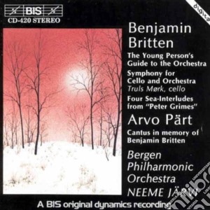 Benjamin Britten - The Young Person's Guide To The Orchestra cd musicale di Britten