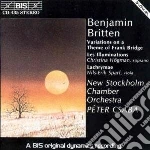 Benjamin Britten - Variaz.op.10 Lachrymae cd