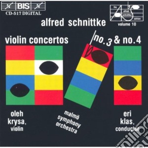 Alfred Schnittke - Violin Concertos Nos. 3 & 4 cd musicale di Alfred Schnittke