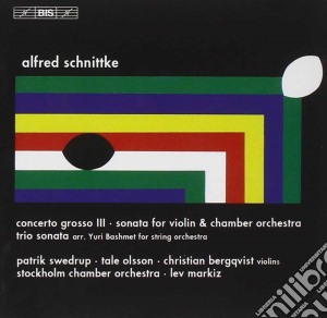 Alfred Schnittke - Concerto Grosso No. 3 cd musicale