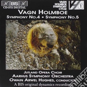Vagn Holmboe - Sinfonie 4-5 cd musicale di Sinfonie 4