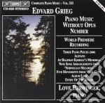 Edvard Grieg - Piano Music cd