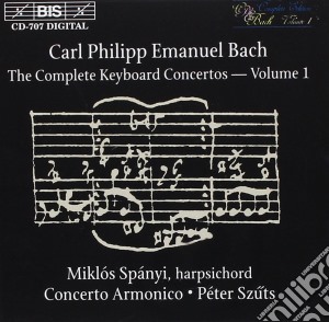 Carl Philipp Emanuel Bach - Complete Keyboard Concertos Volume 1 cd musicale di Carl Philipp Emanuel Bach