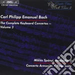 Carl Philipp Emanuel Bach - Complete Keyboard Concertos Volume 3 - Spanyi Miklos, Concerto Armonico cd