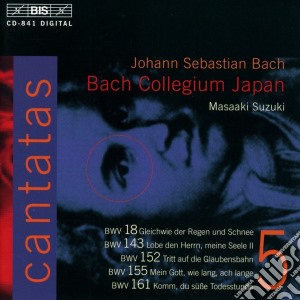 Johann Sebastian Bach - Cantatas Vol. 05 (Sacd) cd musicale di Artisti Vari