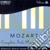 Wolfgang Amadeus Mozart - Complete Solo Piano Music cd