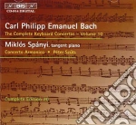 Spanyi Miklos - Concerto Armonico - Szuts Peter - C P E Bach - Complete Keyboard Concertos Volume 10 cd