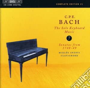 Carl Philipp Emanuel Bach - Solo Keyboard Music Vol 7 cd musicale di Miklos Spanyi