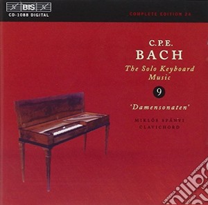 Carl Philipp Emanuel Bach - The Solo Keyboard Music Vol 9 cd musicale di Bacvh Cpe