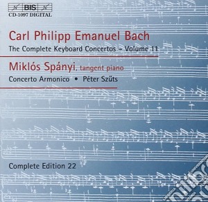 Spanyi Miklos - Concerto Armonico - Szuts Peter - C P E Bach - Complete Keyboard Concertos Volume 11 cd musicale di Spanyi Miklos