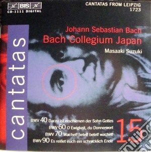 Johann Sebastian Bach - Cantatas Vol. 15 (Sacd) cd musicale di Bach, Johann Sebastian