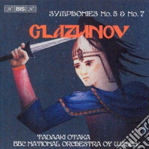 Alexander Glazunov - Sinfonie N.5 E N. 7 cd musicale di Glazunov