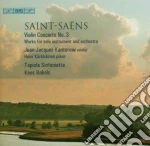 Camille Saint-Saens - Violin Concerto No.3 cd