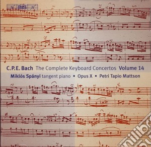 Spanyi Miklos - Opus X - Mattson Oetri Tapio - Spanyi Miklos - C P E Bach - Complete Keyboard Concertos Volume 14 cd musicale di Spanyi Miklos
