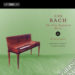 Carl Philipp Emanuel Bach - Solo Klaviermusik Vol. 22 cd musicale di Carl Philipp Emanuel Bach