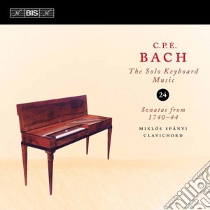Carl Philipp Emanuel Bach - Solo Keyboard Music 24: Sonatas From 1740-1744 cd musicale di Bach Cpe
