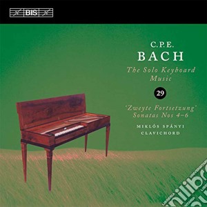 Carl Philipp Emanuel Bach - Solo Keyboard Music 29 cd musicale di Miklos Spanyi