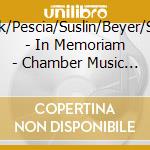 Stark/Pescia/Suslin/Beyer/Saito - In Memoriam - Chamber Music By Victor Suslin & Sofia Gubaidulina cd musicale di Stark/Pescia/Suslin/Beyer/Saito