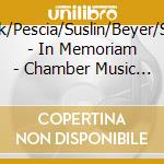 Stark/Pescia/Suslin/Beyer/Saito - In Memoriam - Chamber Music By Victor Suslin & Sofia Gubaidulina cd