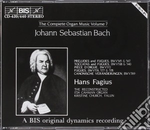 Johann Sebastian Bach - L'Opera Completa Per Organo Vol.7 cd musicale di Johann Sebastian Bach