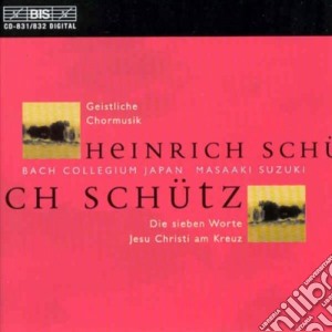 Schutz - Geistliche Chormusik (2 Cd) cd musicale di Schutz
