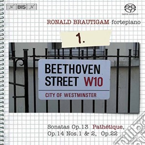 Ludwig Van Beethoven - Int.musica Pf.solo V. 1 cd musicale di Beethoven