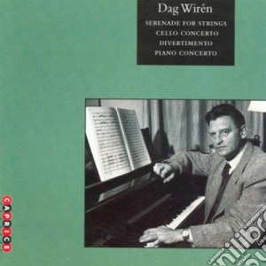 Dag Wiren - Serenade/Concertos For Pi & Cello cd musicale di Wiren,Dag
