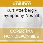 Kurt Atterberg - Symphony Nos 78 cd