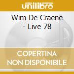Wim De Craene - Live 78 cd