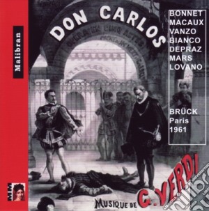 Giuseppe Verdi - Don Carlos (2 Cd) cd musicale di Giuseppe Verdi