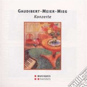 Eric Gaudibert / Josef Meier / Peter Mieg - Albumblatter Fur Flote & Kammerorchester cd musicale di Gaudibert Eric