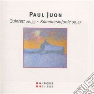 Paul Juon - Quintett Op 33 (1906) Piano Violino 2 V cd musicale di JUON PAUL