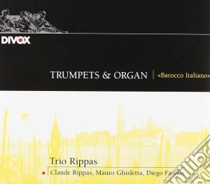 Vivaldi / Jacchini / Manfrdini / Trio Rippas - Barocco Italiano Per Due Trombe E Organo cd musicale di Rippas Trio