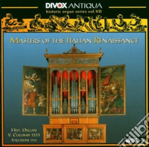 Andrea Marcon - Masters Of The Italian Renaissance cd musicale di Andrea Marcon