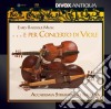 Early Baroque Music: E Per Concerto Di Viole (Sacd) cd