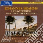 Johannes Brahms - 2 Klaviertrios cd