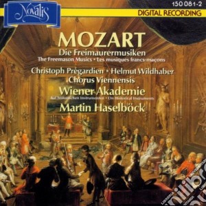 Wolfgang Amadeus Mozart - Die Freimaurermusiken cd musicale di Wolfgang Amadeus Mozart