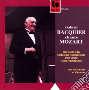Gabriel Bacquier: Chante Mozart cd musicale di Gabriel Bacquier