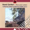 Rene' Gerber - Pieces Pour 2 Pianos cd musicale di Rene Gerber