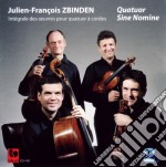 Julien-Francois Zbinden - Integrale Des Oeuvres Pour Quatuor A Cordes
