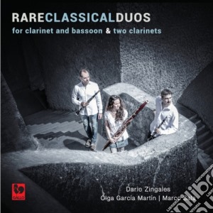 Rare Classical Duos For Clarinet & Two Clarinets cd musicale di Dario Zingales