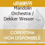 Mandolin Orchestra / Dekker Wesser - Magnificent Mandolines cd