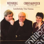 Leschetizky Trio Vienna Plays Weinberg/Shostakovich cd