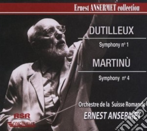 Henri Dutilleux / Bohuslav Martinu - Symphonies cd musicale di Ernest Ansermet/orchestre De La Suisse Romande