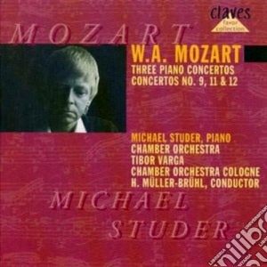 Wolfgang Amadeus Mozart - Piano Concerto N.9 K 271, N.11 K 413, N.12 K 414 cd musicale di Wolfgang Amadeus Mozart