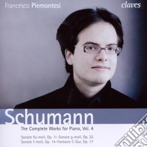 Robert Schumann - The Complete Works Vol.4 (2 Cd) cd musicale di Robert Schumann