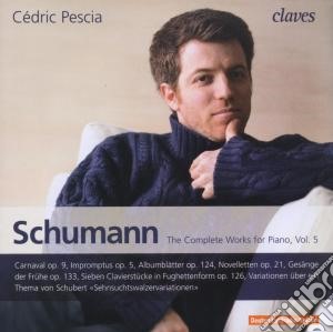 Robert Schumann - The Complete Works Vol.5 (2 Cd) cd musicale di Robert Schumann